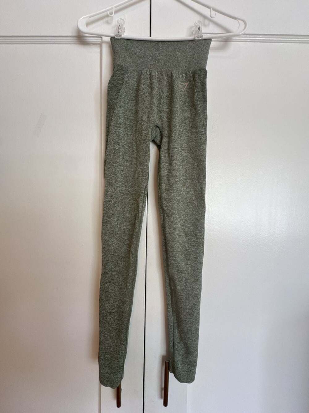 Gymshark Flex High Waisted Leggings Grey Marl Workout Pants
